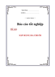 LUẬN VĂN:SẮP HÀNG ĐA CHUỖI