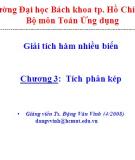 Bài giảng: tích phân kép