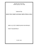 LUẬN VĂN:PHÂN TÍCH THIẾT KẾ PHẦN MỀM TÍNH LƯƠNG