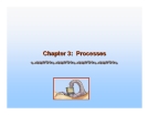 Operating System Concepts - Chapter 3: Processes