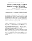 Báo cáo khoa học : ĐÁNH GIÁ NĂNG SUẤT SINH SẢN CỦA LỢN NÁI THUẦN LANDRACE (L) YORKSHIRE (Y) , NÁI LAI F1 (LY/YL) , NÁI VCN22 VÀ KHẢ NĂNG SINH TRƯỞNG, CHO THỊT CỦA LỢN THƯƠNG PHẨM HAI, BA VÀ BỐN GIỐNG TRONG ĐIỀU KIỆN CHĂN NUÔI TRANG TRẠI TẠI QUẢNG BÌNH