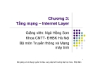 Chương 3: Tầng mạng và Internet Layer