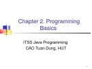 Java C2. Programming  Basics