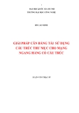 LUẬN VĂN:GIẢI PHÁP CÂN BẰNG TẢI SỬ DỤNG CẤU TRÚC THƯ MỤC CHO MẠNG NGANG HÀNG CÓ CẤU TRÚC