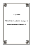 LUẬN VĂN:  VINATEX với quá trình xây dựng và phát triển thương hiệu quốc gia