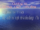 Chương 3: Lý thuyết  người tiêu dùng
