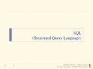 SQL (Structured Query Language)