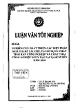  Luận văn : Nghiên cứu phát triển các biện pháp khả thi để tái chế, tái sử dụng chất thải rắn công nghiệp và chất thải công nghiệp nguy hại tại tp.hcm đến năm 2010