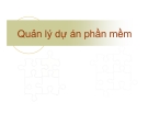 Quản lý dự án phần mềm