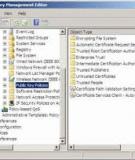 Triển khai IPsec Server, Domain Isolation bằng Windows Server 2008 Group Policy