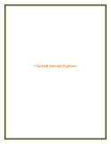 Cấu hình Internet Explorer