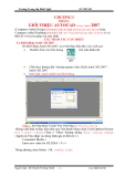 PHẦN 1: GIỚI THIỆU AUTOCAD