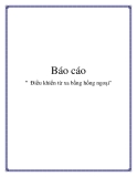 Báo cáo đồ án:"  Điều khiển từ xa bằng hồng ngoại"