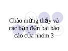 Luận văn: Phân tích thành phần hương thơm cà phê