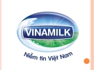ĐỀ TÀI: Phân Tích Ma Trận BCG của VINAMILK