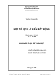 Luận văn: Một số định lý điểm bất động