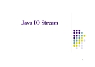 Java IO Stream