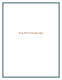 Hack iOS 5 là để giúp Apple