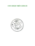 CON CHUỘT TRÊN GỐM CỔ