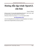 Hướng dẫn lập trình OpenGL căn bản