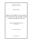 Luận án tiến sỹ: Nghiên cứu quá trình xử lý chất thải rắn hữu cơ bằng công nghệ ủ sinh học cấp khí tự nhiên trong điều kiện Việt Nam