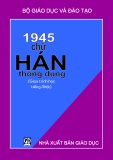 Giáo trình 1945 chữ Hán thông dụng - NXB Giáo dục