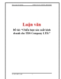 Đề tài: Chiến lược sản xuất kinh doanh cho TDS Company LTD