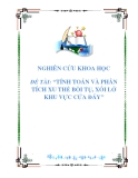 NGHIÊN CỨU KHOA HỌC-ĐỀ TÀI: "TÍNH TOÁN VÀ PHÂN TÍCH XU THẾ BỒI TỤ, XÓI LỞ KHU VỰC CỬA ĐÁY"