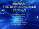 Ứng dụng của Laser bán dẫn