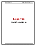 Luận văn: Tìm hiểu máy biến áp