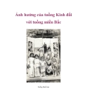 Ảnh hưởng của tuồng Kinh đối với tuồng miền Bắc 