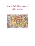 Nguyễn Tư Nghiêm - họa sĩ và nhà... ẩm thực