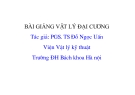 BÀI GIẢNG VẬT LÝ ĐẠI CƯƠNG - CHƯƠNG 5 ĐIỆN CỰC ÁNH SÁNG