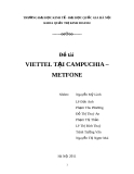 Luận văn: VIETTEL TẠI CAMPUCHIA – METFONE