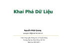 Khai Phá Dữ Liệu-Các kỹ thuật phân lớp và dự đoán