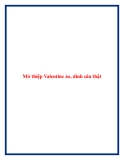 Mở thiệp Valentine ảo, dính sâu thật