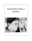 Portrait d'Harry Potter et Hermione 