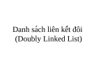 Danh sách liên kết đôi máy tính