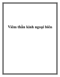 Viêm thần kinh ngoại biên