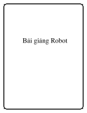 Bải giảng: Robot