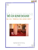 Đồ án kinh doanh.DỰ ÁN: “PHÒNG TRÀ SINH VIÊN”