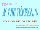 Cùng tìm hiểu về trò chơi mật thư