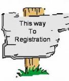 On-site Registration - đôi điều cần lưu ý