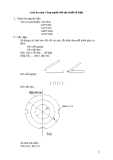 Giáo án môn  Công nghệ chế tạo thiết bị điện