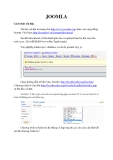 Hướng dẫn cài đặt joomla