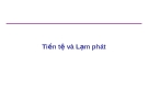 Tiền tệ và Lạm phát trong kinh tế