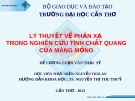 LÝ THUYẾT VỀ PHẢN XẠ  TRONG NGHIÊN CỨU TÍNH CHẤT QUANG CỦA MÀNG MỎNG