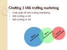 Chương 3: Môi trường marketing