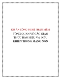 ĐỒ ÁN CÔNG NGHỆ PHẦN MỀM “TỔNG QUAN VỀ CÁC GIAO THỨC BÁO HIỆU VÀ ĐIỀU KHIỂN TRONG MẠNG NGN”