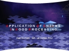 Appication Of Enzyme In Food Processing